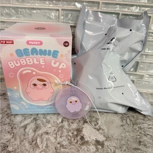 Authentic Pucky Beanie Bubble Up Series
Confirmed Sweet Bubble Purple New